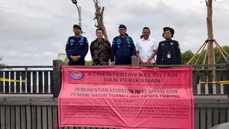 Reklamasi Ilegal Kepulauan Seribu, KKP Siapkan Sanksi untuk PT CPS